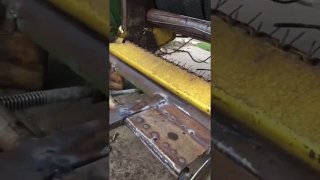 Как сделать откатник рулона на Джон Дир 550 смотреть онлайн