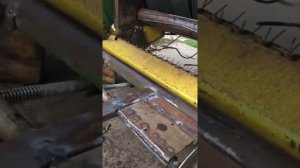 Как сделать откатник рулона на Джон Дир 550