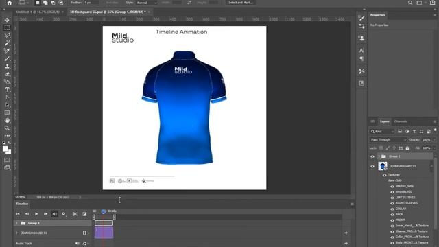 Mild studio 3d mockup tutorial: Timeline Animation смотреть онлайн
