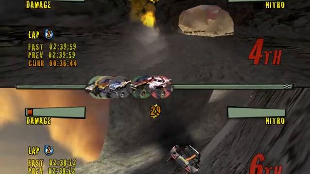 Monster Trux Extreme Offroad PC Gameplay смотреть онлайн