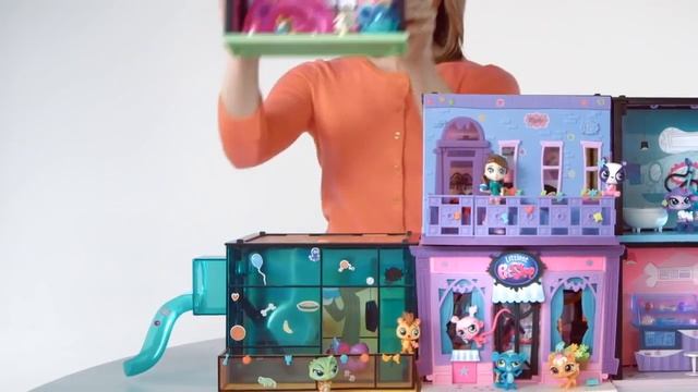 Игровой набор Стильный летний лагерь, Littlest Pet Shop, A9478, Игроландия смотреть онлайн