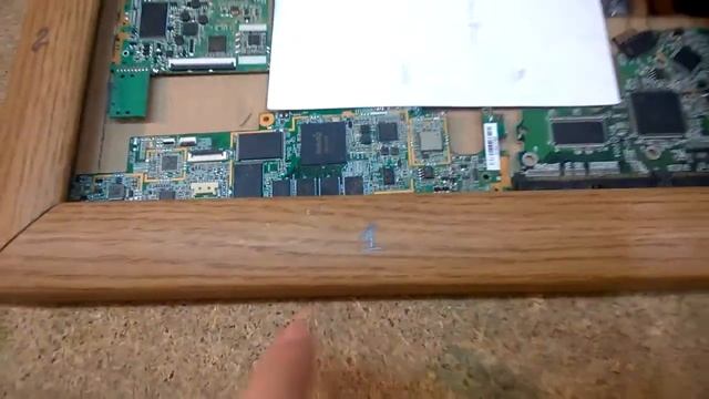 Как сделать оригинальную рамку для фотографии своими руками. Рамка из материнских плат смотреть онлайн