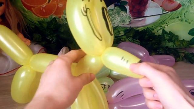 Собачки из шариков Учим цвета Развивающее видео Детям Поем песню Семья пальчиков смотреть онлайн