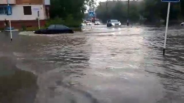 Ливень в Павлодаре смотреть онлайн