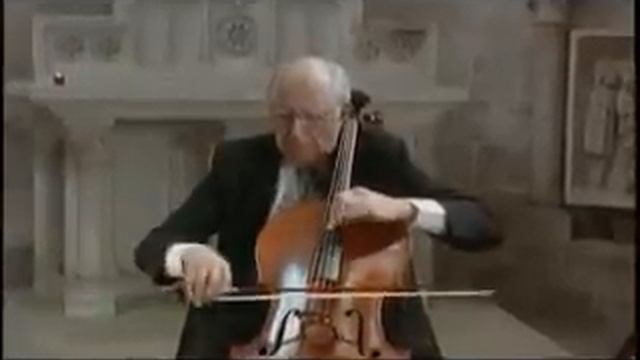 Rostropovich Plays Bach 5-iv: Sarabande смотреть онлайн