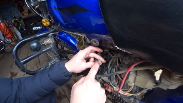 Почему мопед Альфа Венто или Дельта не глушится с кляча?