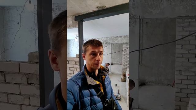 Почему кирпич, а не газоблок? Для стен и перегородок #кирпич #кладка #перегородки #стены #ремонтдом