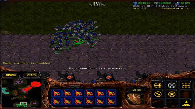 [Dew] DExploits.dll Starcraft Hack 1.16.1 смотреть онлайн
