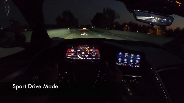 2021 Chevrolet Corvette Convertible Z51 POV Night Drive 3D AudioASMR