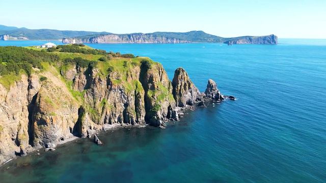 Камчатка, Тихий Океан, маяк Станицкого, сентябрь 2023 г. смотреть онлайн