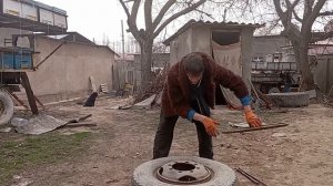 Как разбортировать зиловское колесо