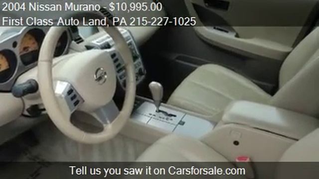2004 Nissan Murano SE AWD - for sale in Philadelphia, PA 191 смотреть онлайн