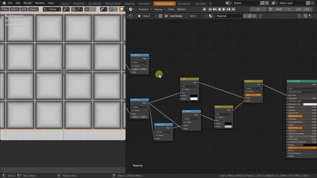 Wall Panel shader blender 2.83 смотреть онлайн