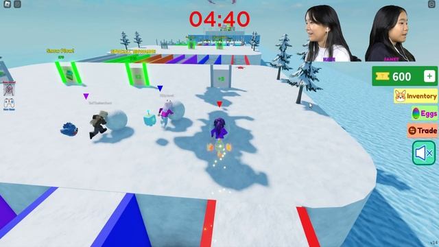 Snow Race! | Roblox смотреть онлайн