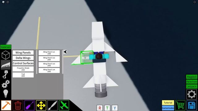 Mini Fighter Jet Tutorial in Plane Crazy Roblox || duckster смотреть онлайн