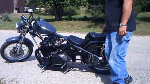 Honda 750-4 SB&F Chopper Bobber смотреть онлайн
