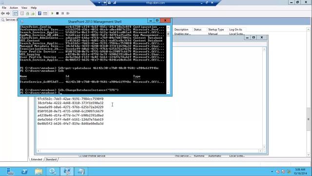Remap and configure SharePoint for the new Database DB server смотреть онлайн