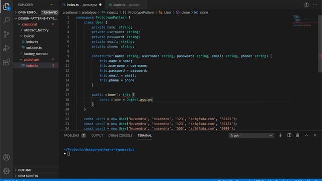 Design Patterns TypeScript #4: Prototype - Indonesian смотреть онлайн
