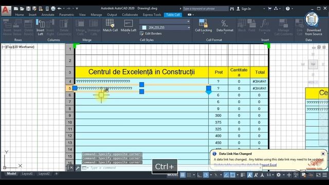 Import si sincronizare tabele excel-autocad смотреть онлайн