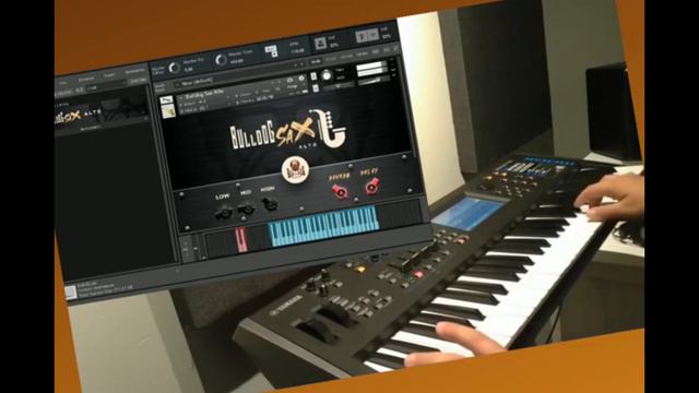 NATIVE INSTRUMENTS KONTAKT | BULLDOG SAX | SOUND BANK | Part 1 смотреть онлайн