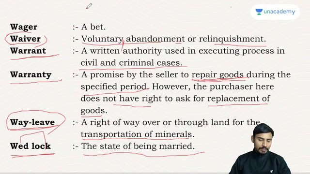 Legal Terms with Letter W | Legal Terms | CLAT 2024 | Anurag Rishi смотреть онлайн