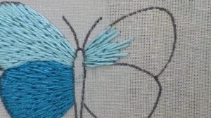 Вышивка гладью. Как делать длинные и короткие стежки.
