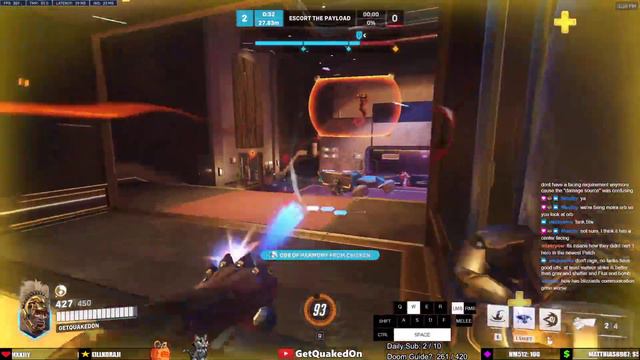 Overwatch 2 Agressive Doomfist Gameplay By Rollout Doomfist God GetQuakedOn смотреть онлайн