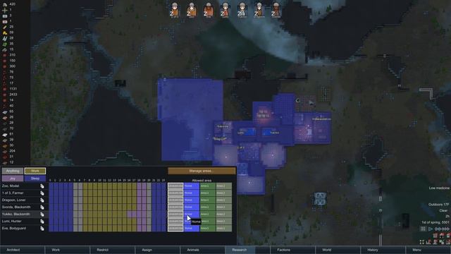 RimWorld (Alpha 15c) Challenge Difficulty Colony – Let’s Play #13 Boomrats...again! смотреть онлайн
