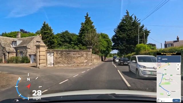Edinburgh Musselburgh Driving Test Centre Route 5 With Sat Nav Instructions Preview | 4K смотреть онлайн