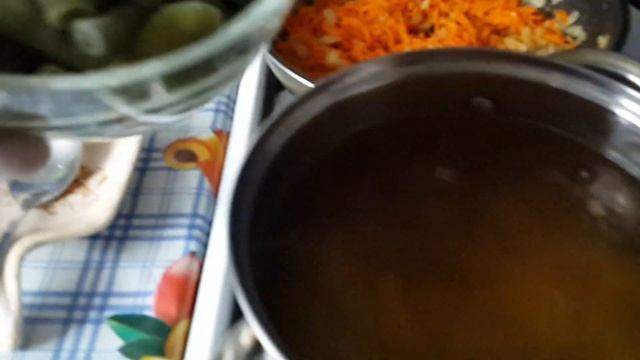 Суп с фасолью и картофелем