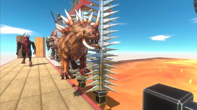 Run Away From Primates With Harpoons - Animal Revolt Battle Simulator смотреть онлайн