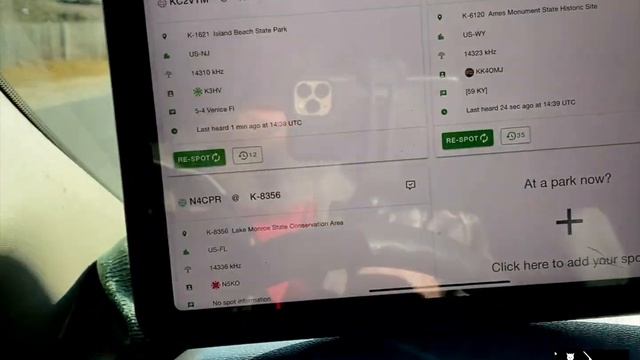 Trying Out An Inverted V Antenna While Interrupting A NET!