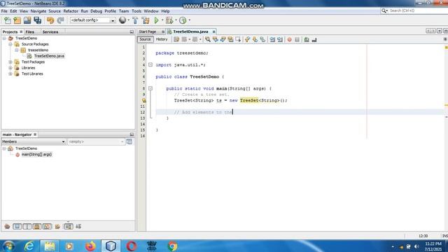 Java the complete Reference Ninth Edition (Chapter 18) Example (5) The TreeSet Class смотреть онлайн