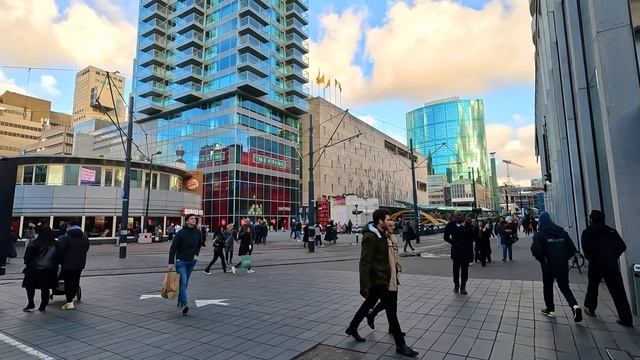 Rotterdam Netherlands, Walking Tour In 4k