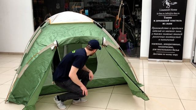 Обзор на палатку MirCamping 1837-4 смотреть онлайн