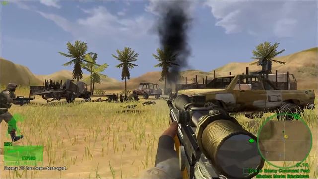 Delta Force: Black Hawk Down pt.01, 1080p Widescreen Mod смотреть онлайн