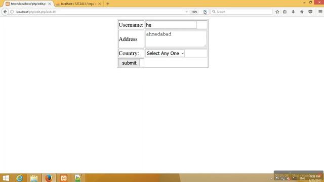 Dropdown value edit and update in Mysql Database PHP Tutorial-104(Hindi/Urdu) смотреть онлайн