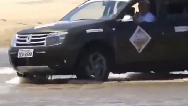 #Рено Дастер# Испытание водой!!! смотреть онлайн