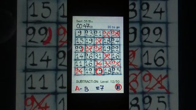 A plus minus B- iphone, ipod game (puzzle, family) gameplay movie- subtraction level 12 of 50.MOV смотреть онлайн