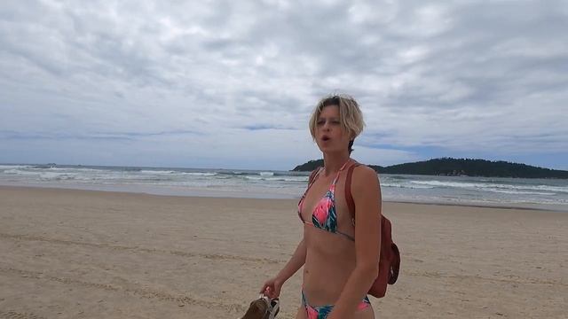 Обзор пляжа Campeche, остров Санта-Катарина, Бразилия смотреть онлайн