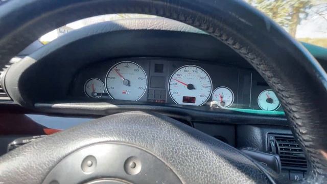 1995 Audi S6 Avant Driving Video смотреть онлайн