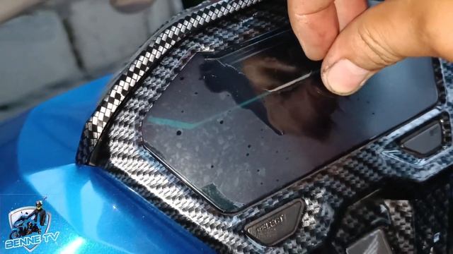 replace new screen protector panel using(Wd40) Honda click 125i v2 смотреть онлайн