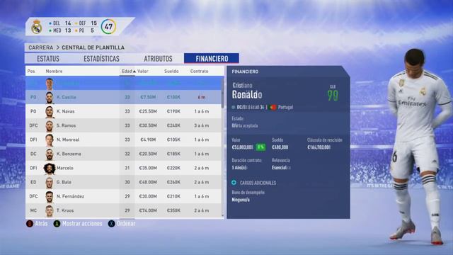 COMO FICHAR JUGADORES COMPLETAMENTE GRATIS - FIFA 19 Modo Carrera смотреть онлайн