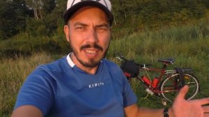 Вело поход с рыбалкой или как Я перевернулся на велосипеде)))