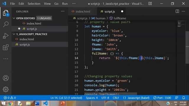 Declaring objects in JavaScript - The complete tutorial Part 1 смотреть онлайн