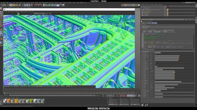 CINEMA 4D - OCTANE FRACTAL PACK 3 INTRODUCTION смотреть онлайн