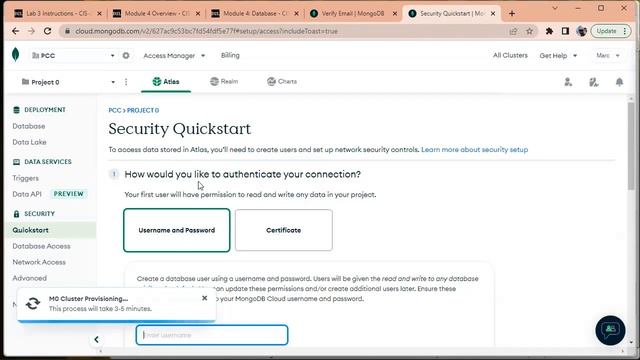 Registering for MongoDB and Atlas смотреть онлайн