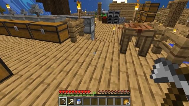 СкайБлок, но Я Установил ТРИЛЛАРД МОДОВ снова - Выживание с Модами в Майнкрафт смотреть онлайн