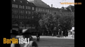 Berlin 1941 - Berlin during WWII - private footage