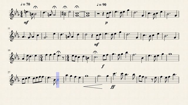 Laputa (Castle In The Sky)  1 Violin Sheet Music